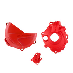 Polisport Clutch & Ignition Cover Protector Kit For Honda CRF250R (2018-2024)