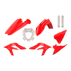 Polisport Motocross (MX) Replica Plastic Kit for BETA X-Trainer (2020–2022) Dirt Bike – OEM Quality, Durable, Flexible & Perfect Fit – Red/White
