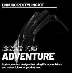 Polisport Motocross (MX) Restyling Kit for Beta RR 2T/4T (2013-17) Dirt Bike – OEM Quality, Durable, Flexible & Perfect Fit – Black