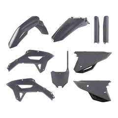 Polisport Motocross (MX) Replica Plastic Kit for Honda CRF 450RX (2021-23) Dirt Bike – OEM Quality, Durable, Flexible & Perfect Fit – Nardo Grey