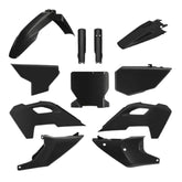 Polisport Motocross (MX) Replica Plastic Kit for Husqvarna FC/FX & TC/TX (2023-2024) Dirt Bike – OEM Quality, Durable, Flexible & Perfect Fit – Black