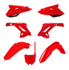 Polisport Motocross (MX) Restyling Kit for Honda CR 125R/250R (2002-07) Dirt Bike – OEM Quality, Durable, Flexible & Perfect Fit – Red