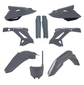 Polisport Motocross (MX) Restyling Kit for Honda CR 125R/250R (2002-07) Dirt Bike – OEM Quality, Durable, Flexible & Perfect Fit – Nardo Grey