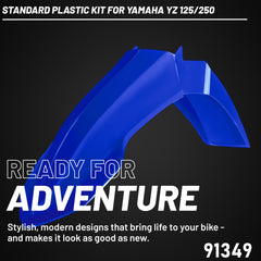 Polisport Motocross (MX) Replica Plastic Kit for Yamaha YZ450F (2023-2024) Dirt Bike