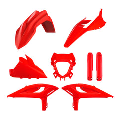 Polisport Motocross (MX) Replica Plastic Kit for Beta RR X-Pro (2025-26) Dirt Bike – OEM Quality, Durable, Flexible & Perfect Fit – Red