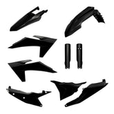 Polisport Motocross (MX) Replica Plastic Kit for KTM EXC/XC-W (2024) Dirt Bike – OEM Quality, Durable, Flexible & Perfect Fit – Black