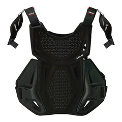 Atlas Charger Youth Black + Shoulders A1040-01-000 - CE Stoneshield Youth Neck Brace with Adjustable Shoulder Pads, Lightweight Impact-Resistant Protection for Motocross, BMX, and Extreme Sports