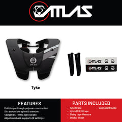 ATLAS TYKE BRACE BLACK