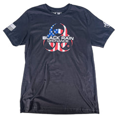 Black Rain Ordnance American Flag Logo Premium Unisex Short Sleeve T-Shirt