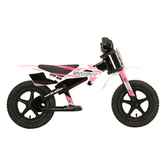 Syndyt SYP 120 12" Lightweight Balance Push Bike for Kids Ages 2-5 with 15" Seat and Lightweight, durable frame (Pink/White)