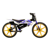 SYNDYT SYR 200 20" Electric Balance Bike for Kids Ages 8-12, 48V 20Ah Battery, 500W Motor, 10/15/20 MPH Speed Settings, Front & Rear Hydraulic Disc Brakes, MX-Style Foot Pegs, 20" Alloy Wheels, Blue/White