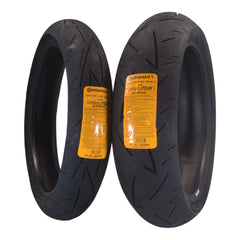 Continental ContiSportAttack 2 120/70ZR17 F & 160/60ZR17 R Sport Motorcycle Tire