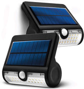 Home Zone Security Outdoor Motion Sensor Wall Light Dual Lighting Mode (2 Pack)