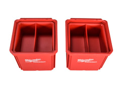 Milwaukee 48-22-8062 2PK PACKOUT Shop Storage Bin Set