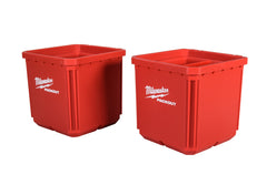 Milwaukee 48-22-8062 2PK PACKOUT Shop Storage Bin Set