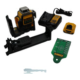 DEWALT 12V MAX 3 x 360 Green Line Laser Level, Cordless, Rechargeable (DW089LG)
