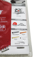 Diablo D14108N 14" x 108-Teeth Saw Blade for Thin Aluminum