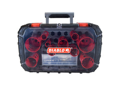 Diablo DHS14SGP 14 pc General Purpose Bi-Metal Hole Saw Set