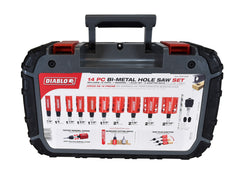Diablo DHS14SGP 14 pc General Purpose Bi-Metal Hole Saw Set