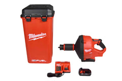 Milwaukee 2772A-21 M18 Fuel Cordless Drain Snake With Cable Drive Kit
