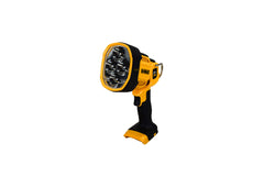 DEWALT 20V MAX Cordless LED Spotlight, Jobsite, 1,000 Lumens, 4-Mode, Pivoting Head, High-Performance Illumination for Work and Outdoor Use. Tool Only (DCL043)