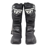 Fly Racing Maverik LT Boots, 2026 Model, (Adult - Size 10) CE Certified Motocross & Off-Road Motorcycle Boots, Adjustable Quick-Lock Buckles, Articulated Ankle Support, Rubber Heat Shield (Black)