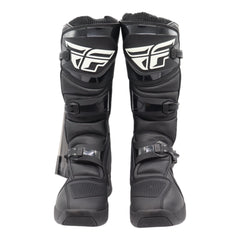 Fly Racing Maverik LT Boots, 2026 Model, (Adult - Size 11) CE Certified Motocross & Off-Road Motorcycle Boots, Adjustable Quick-Lock Buckles, Articulated Ankle Support, Rubber Heat Shield (Black)