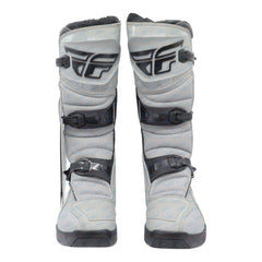 Fly Racing Maverik LT Boots, 2026 Model, (Adult - Size 11) CE Certified Motocross & Off-Road Motorcycle Boots, Adjustable Quick-Lock Buckles, Articulated Ankle Support, Rubber Heat Shield (Grey/Black)