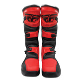 Fly Racing Maverik LT Boots, 2026 Model, (Adult - Size 11) CE Certified Motocross & Off-Road Motorcycle Boots, Adjustable Quick-Lock Buckles, Articulated Ankle Support, Rubber Heat Shield (Red/Black)