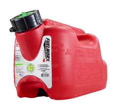Fuelworx Red 1.5 Gallon Stackable Fast Pour Gas Fuel Cans CARB Compliant Made in The USA (1.5 Gallon Gas Can Single)