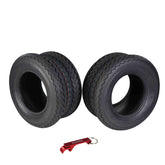 Kenda 235Q2076 20x10-10 Hole-N-1 6 Ply Tubeless Golf Cart Turf Tires 2 Pack
