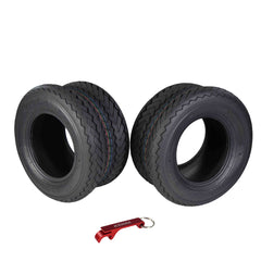 Kenda 235Q2076 20x10-10 Hole-N-1 6 Ply Tubeless Golf Cart Turf Tires 2 Pack