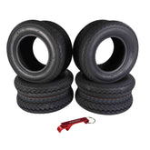 Kenda 235Q2076 20x10-10 Hole-N-1 6 Ply Tubeless Golf Cart Turf Tires 4 Pack