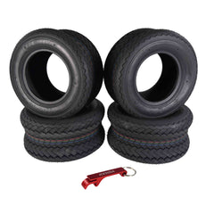 Kenda 235Q2076 20x10-10 Hole-N-1 6 Ply Tubeless Golf Cart Turf Tires 4 Pack