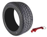 Kenda Hole-N-1 20x9-12 Single Golf Cart Tire with Kenda Key Chain Bottle Opener