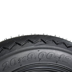 Kenda 235S2066 20x9-12 Hole-N-1 6 Ply Tubeless Golf Cart Turf Tires 2 Pack