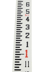 Sokkia 1005149-01 Heavy Duty 13ft Fiberglass Inches Grade Level Rod