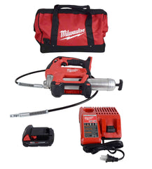 Milwaukee 2646-21ct M18 18 Volt Cordless Grease Gun Kit