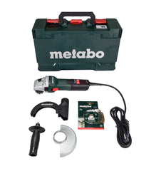 Metabo 603622850 W11-125 4-1/2 / 5” 11-Amp Corded Angle Grinder Set with Case