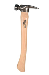 Milwaukee 48-22-9419 19oz Milled Face Hickory Handle Framing Hammer