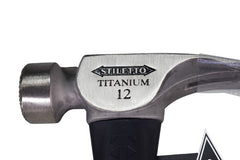 Stiletto TI12MC-F 12 oz Milled Hammer Curved With Fiberglass Handle
