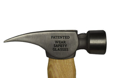 Stiletto TI14SC 14oz. Titanium Smooth Face Hammer with 18" Curved Hickory Handle