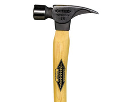 Stiletto TI16MC 16oz Titanium MuscleHead Framer Hammer with Milled Face
