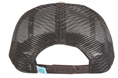 Sendero Provisions Co. Fly Fisher Adjustable Snapback Hat with Sublimated Patch & Mesh Back for Breathability (Khaki/Brown) - One Size