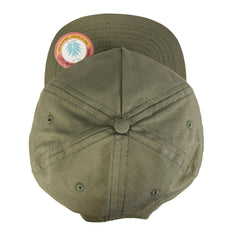 Sendero Provisions Co. Chupacabra Adjustable Snapback Hat with Felt Design & Braided Rope (Green/Midnight Black) - One Size