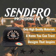 Sendero Provisions Co. Shootin' Hand Hat - Black