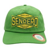 Sendero Provisions Co. OLD SCHOOL GREEN Snapback Hat –One Size