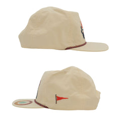 Sendero Provisions Co. West Texas Municipal Adjustable Snapback Hat with Embroidered Design (Cream) - One Size