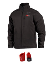 Milwaukee 204B-21S M12 Lithium-Ion TOUGHSHELL Black Heated Jacket Kit with Battery (Small)