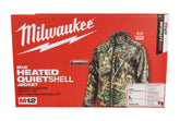 Milwaukee 222C-21L M12 Heated QuietShell Jacket Kit with Battery (Large/Realtree)
